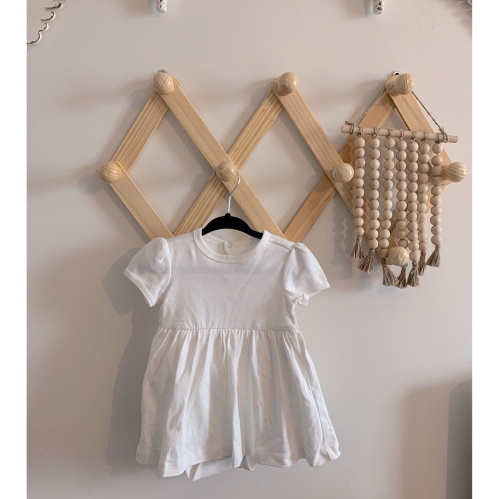 Baby Primary White Dress